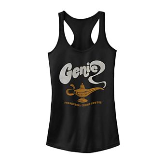 Junior's Aladdin Genie Lamp Cosmic Powers Tank Top