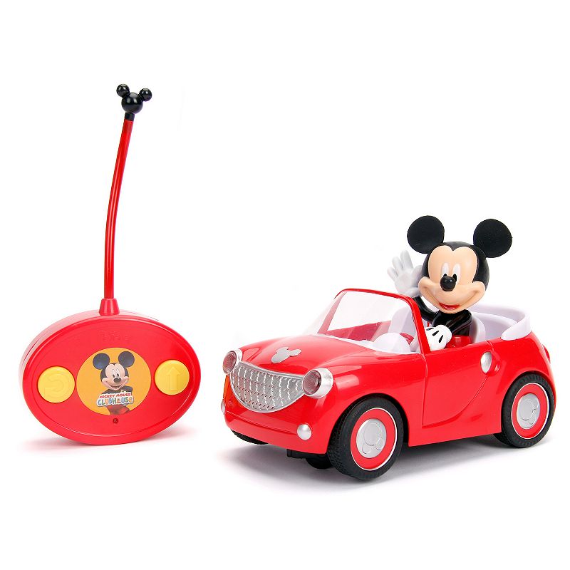 Roadster Disney Mickey Mouise Rc Racer Radio Control Cor **some damage on box**
