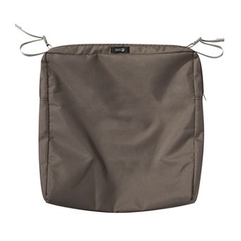 Classic Accessories Ravenna Square Patio Seat Cushion Slipcover