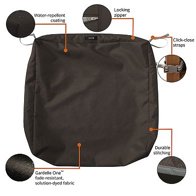 Classic Accessories Ravenna Rectangular Patio Seat Cushion Slipcover