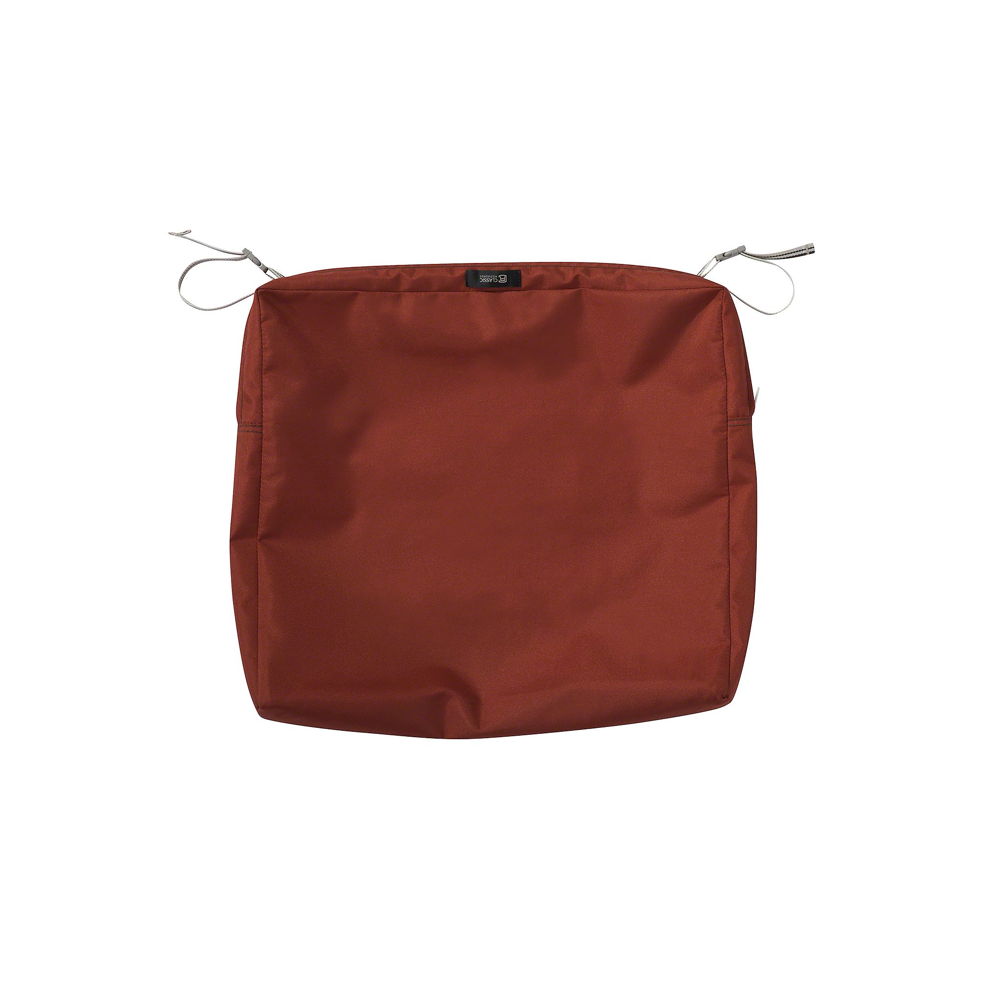 Classic Accessories Ravenna Square Outdoor Patio Seat Cushion Slipcover, Sp