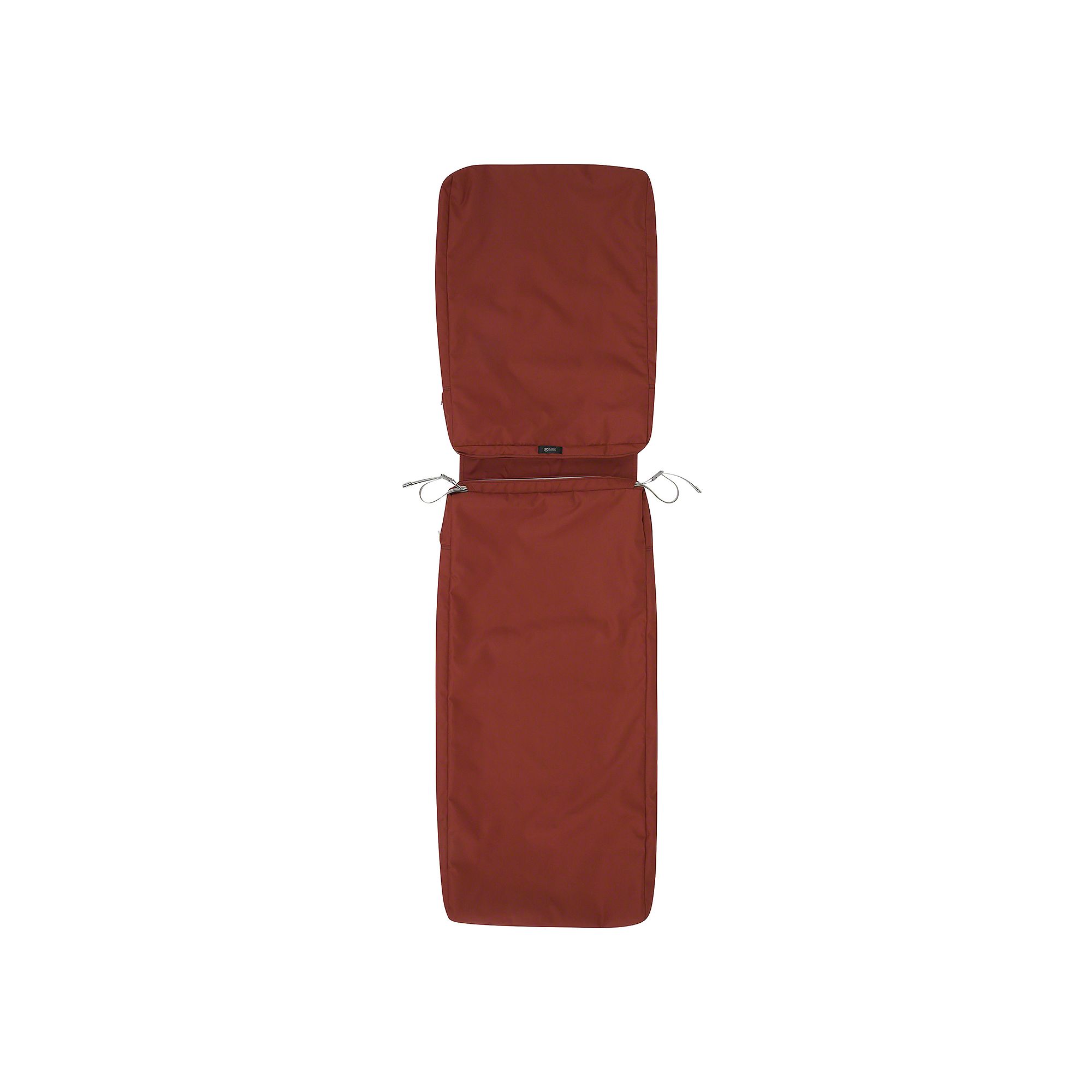 Classic Accessories Ravenna® Patio Chaise Lounge Cushion Slip Cover, Spice