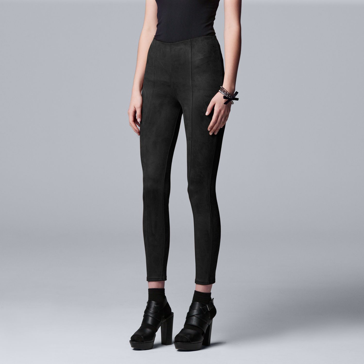 faux leather pants kohls