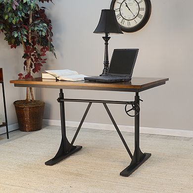 Carolina Living Brio Sit or Stand Adjustable Desk