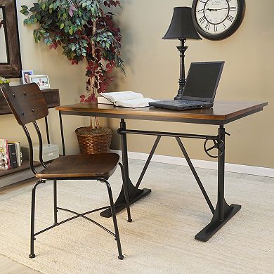 Carolina Living Brio Sit or Stand Adjustable Desk