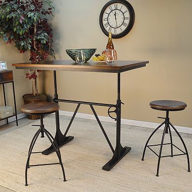 Carolina Living Alton Adjustable Table