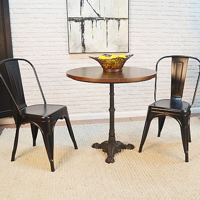 Carolina Living Velio Chestnut Bistro Table