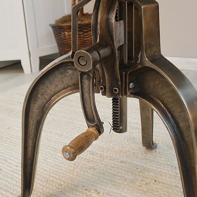 Mundra Adjustable Crank Antique Dining Table