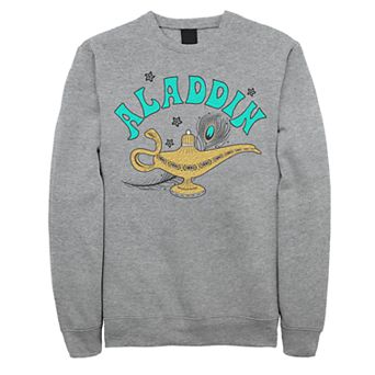 Juniors' Aladdin Genie Lamp Crewneck Sweatshirt