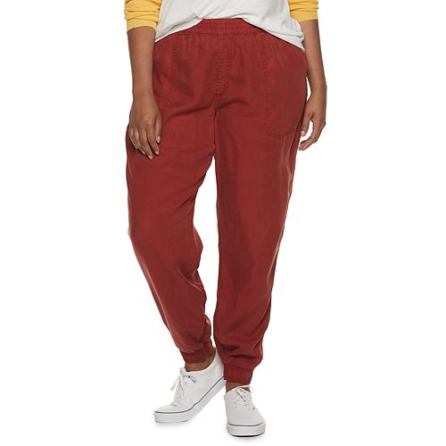 plus size utility pants