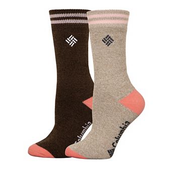 Women's Columbia 2-Pack Midweight Thermal Socks