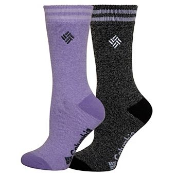 Women's Columbia 2-Pack Midweight Thermal Socks