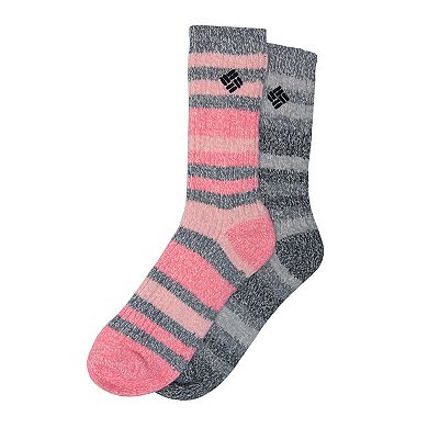 Women's Columbia Canyon 2-Pack Crew Socks Set