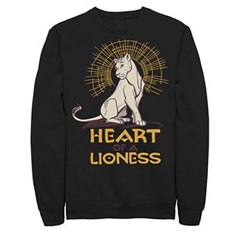 Juniors' Disney's The Lion King Nala "Heart Of A Lioness" Fleece Sweater