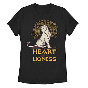 Juniors' Disney's The Lion King Nala "Heart Of A Lioness" Tee Shirt