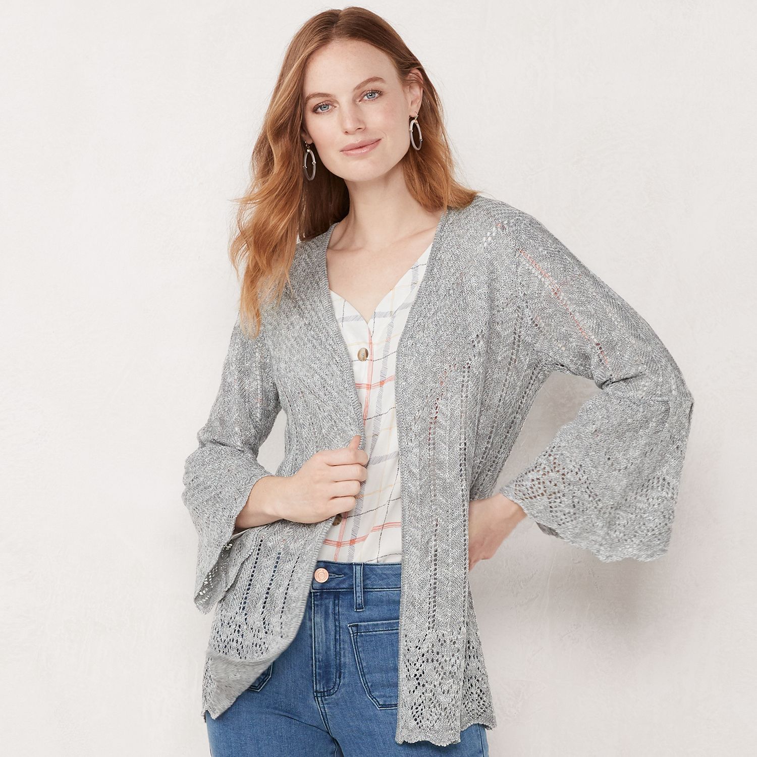 kohls petite cardigans