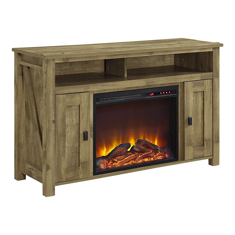 Ameriwood Home - Farmington Electric Fireplace TV Console - Natural