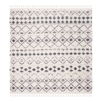 Safavieh Berber Olivia Rug Cream/Dark Gray
