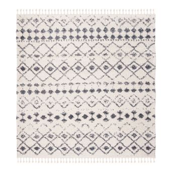 Safavieh Berber Olivia Rug Cream/Dark Gray