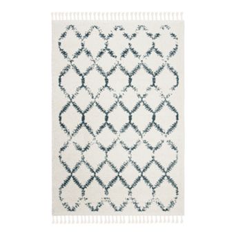Safavieh Berber Chloe Rug Cream/Blue