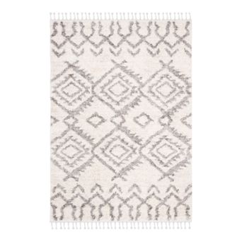 Safavieh Berber Callie Rug Cream/Gray