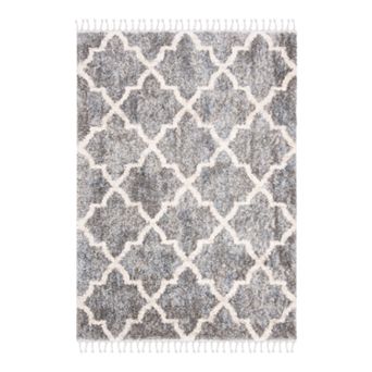 Safavieh Berber Julie Rug Cream/Gray