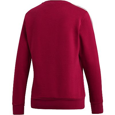 Adidas originals three stripe chiffon sweatshirt clearance