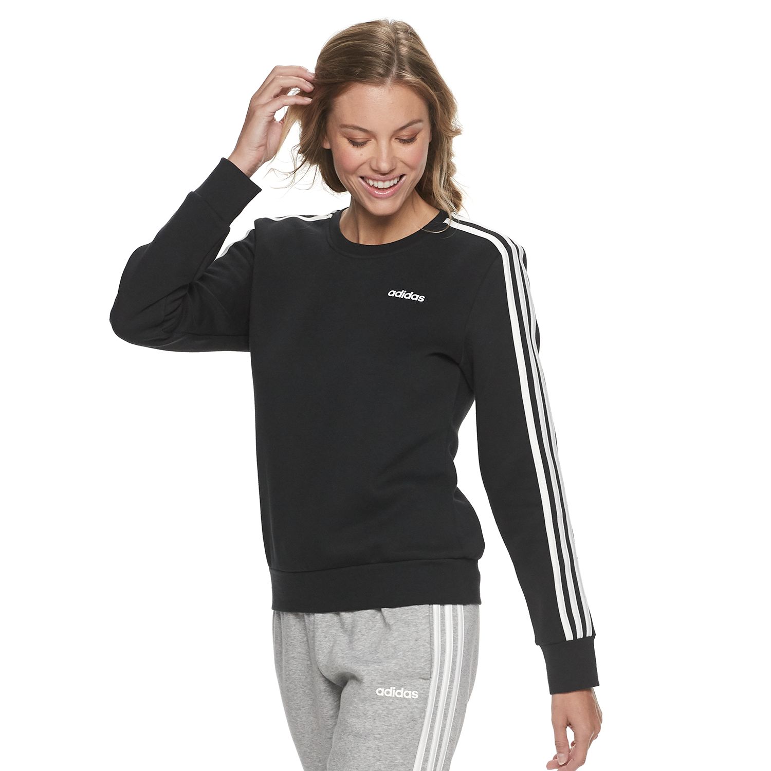 adidas crew neck womens