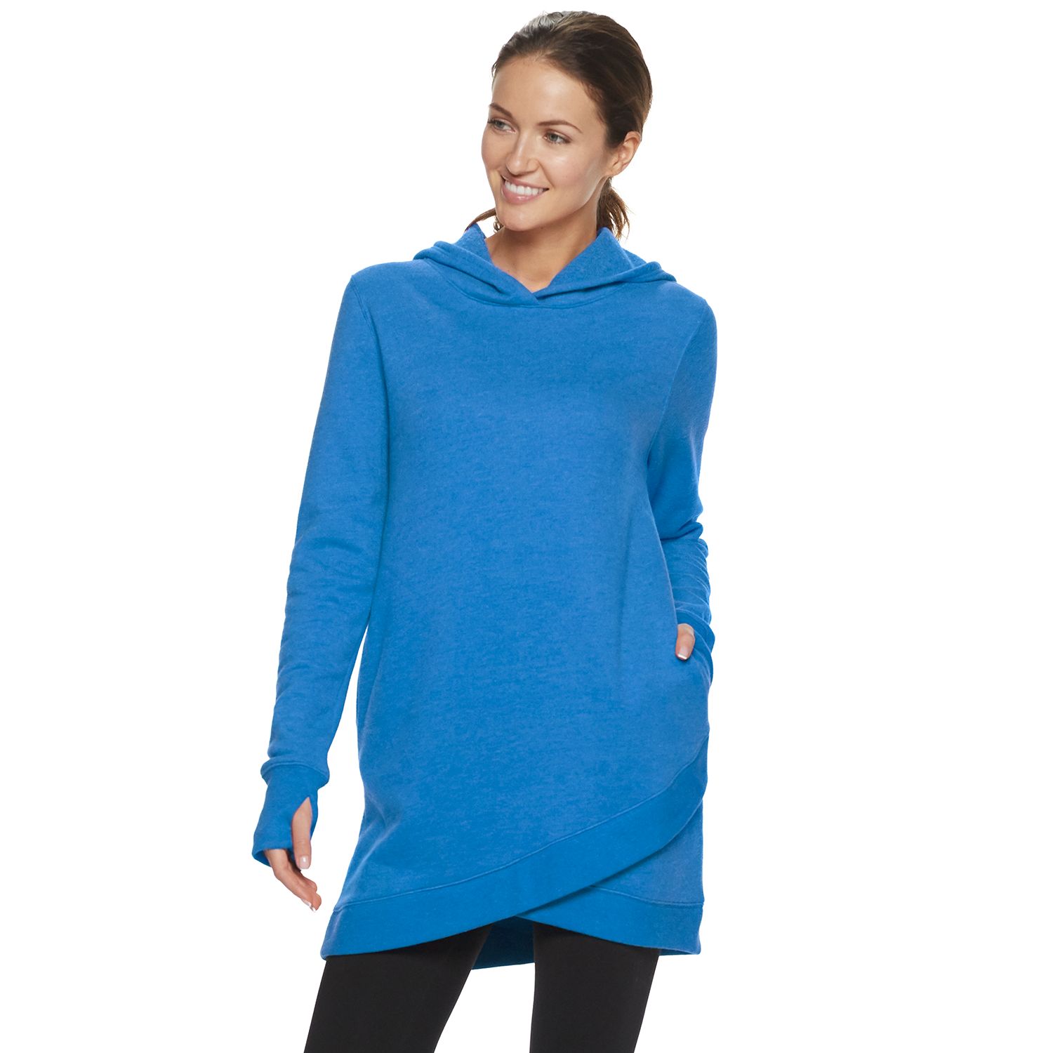 tek gear tunic hoodie