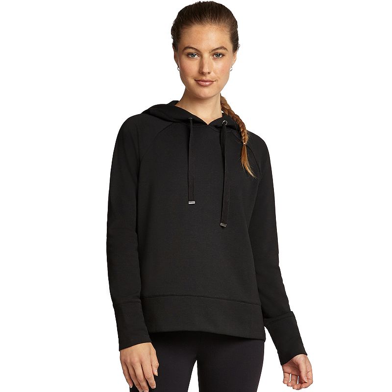 UPC 043475848128 product image for Women's Danskin Rejuvenate Hoodie, Size: Small, Black | upcitemdb.com