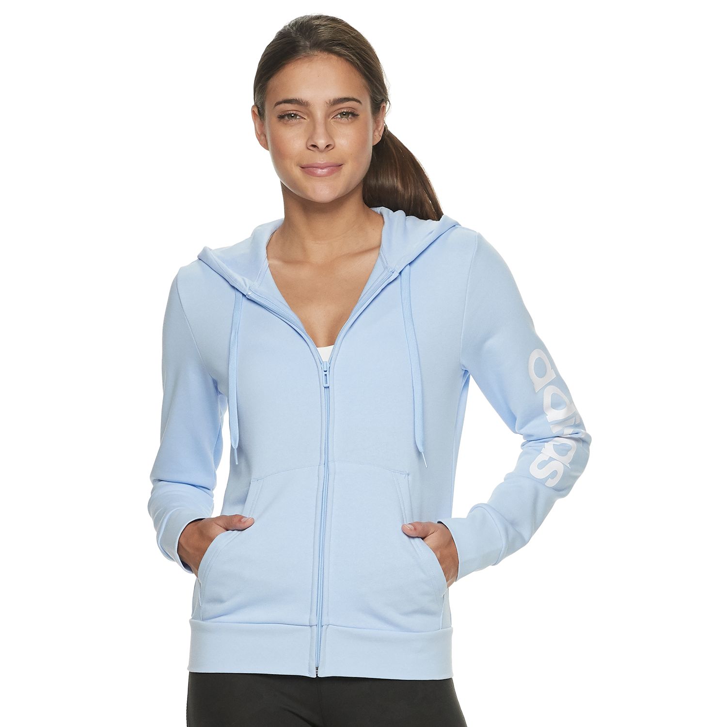 adidas linear hoodie junior