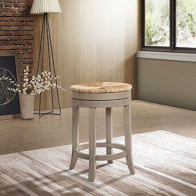 Carolina Living Irving 24 In. Swivel Seat Stool