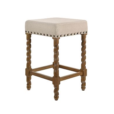 Carolina Living Remick 24 In. Square Stool