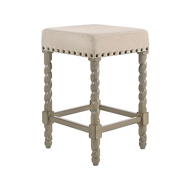 Carolina Living Remick 24 In. Square Stool
