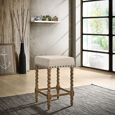 Carolina Living Remick 24 In. Square Stool