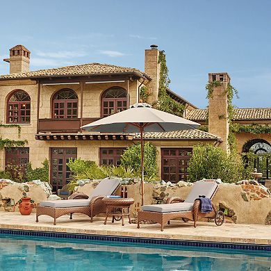 Classic Accessories Montlake FadeSafe Patio Lounge Back Cushion Slip Cover