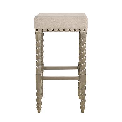 Carolina Living Remick 30 In. Square Stool