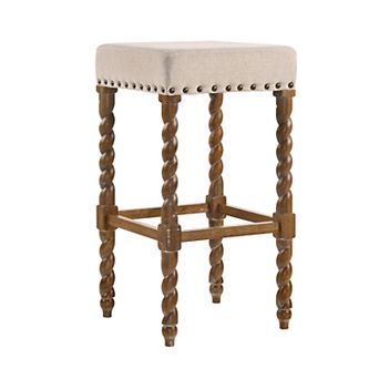 Carolina Living Remick 30 in Square Stool