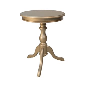 Carolina Living Gilda Champagne Side Table