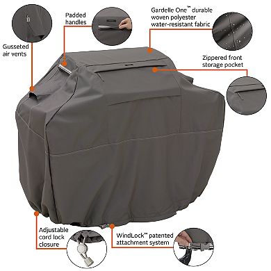 Classic Accessories Ravenna Grill Cover & Patio Table & Chair Set Cover Bundle