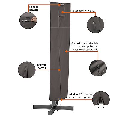 Classic Accessories Ravenna Offset Patio Umbrella & Frame Cover