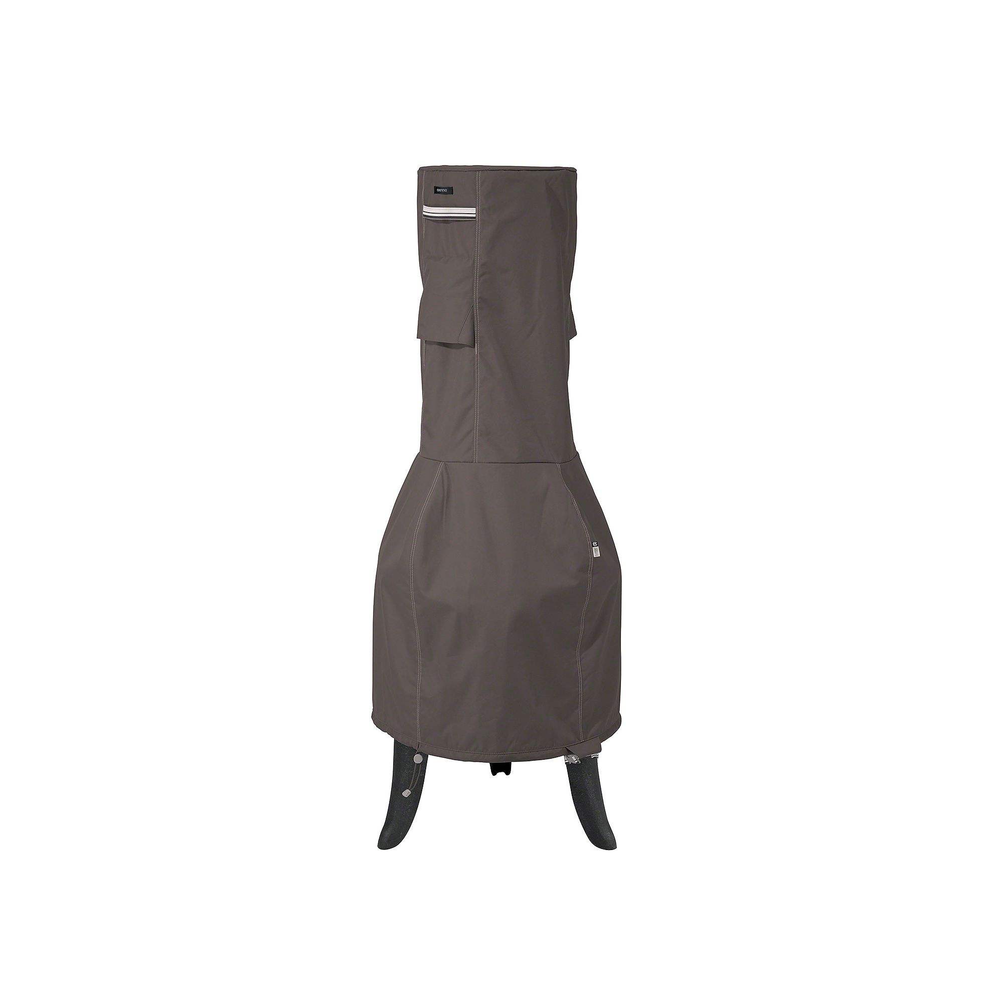 Classic Accessories Ravenna Outdoor Chiminea Cover, Dark Taupe Brown