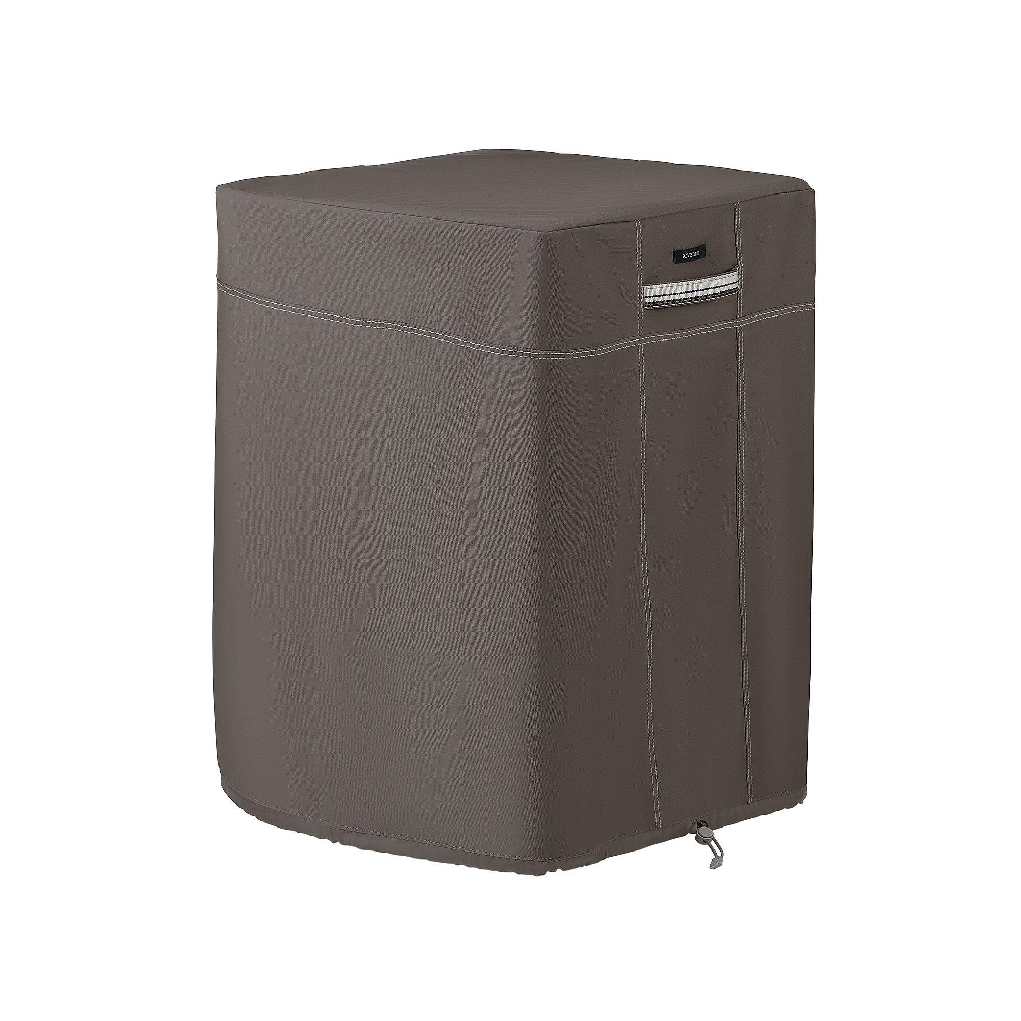 Classic Accessories Ravenna Fire Column Cover, Dark Taupe Brown