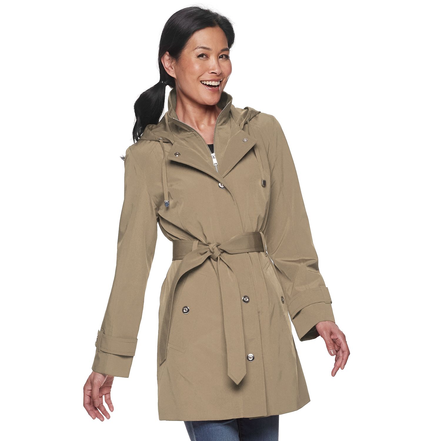 london fog heritage trench coat petite