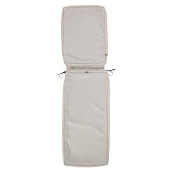 Classic Accessories 72" x 21" Montlake FadeSafe Patio Chaise Lounge Cushion Slip Cover