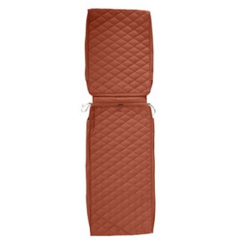Classic Accessories 72" x 21" Montlake FadeSafe Patio Chaise Lounge Cushion Slip Cover