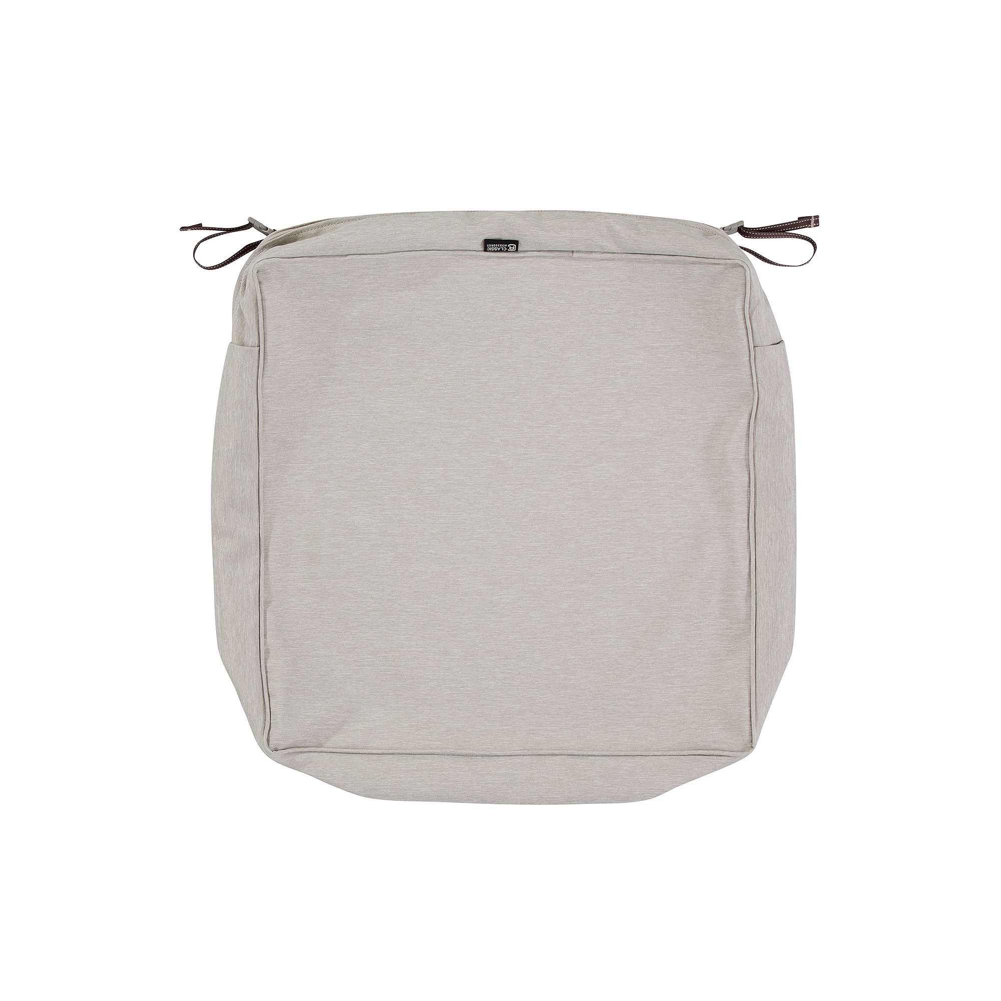 Classic Accessories Montlake FadeSafe Square Patio Lounge Seat Cushion Slip