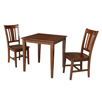International Concepts Dining Table & Chair 3 pc Set