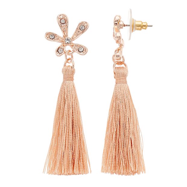 Tassel hot sale earrings kohls