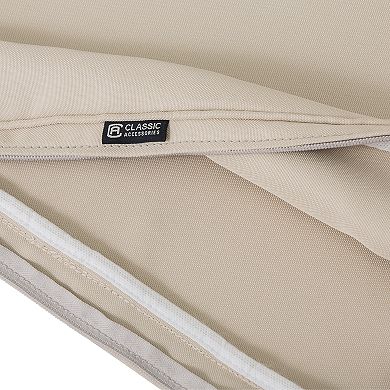 Classic Accessories Montlake FadeSafe Patio Dining Back Cushion Slip Cover